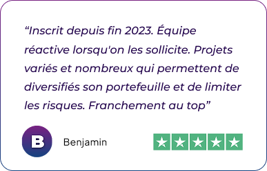 Témoignage investisseurs TRUSPILOT